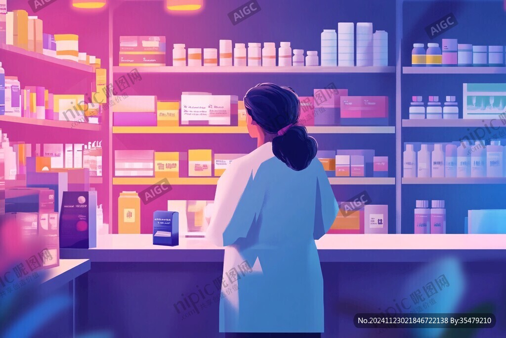 藥品插畫