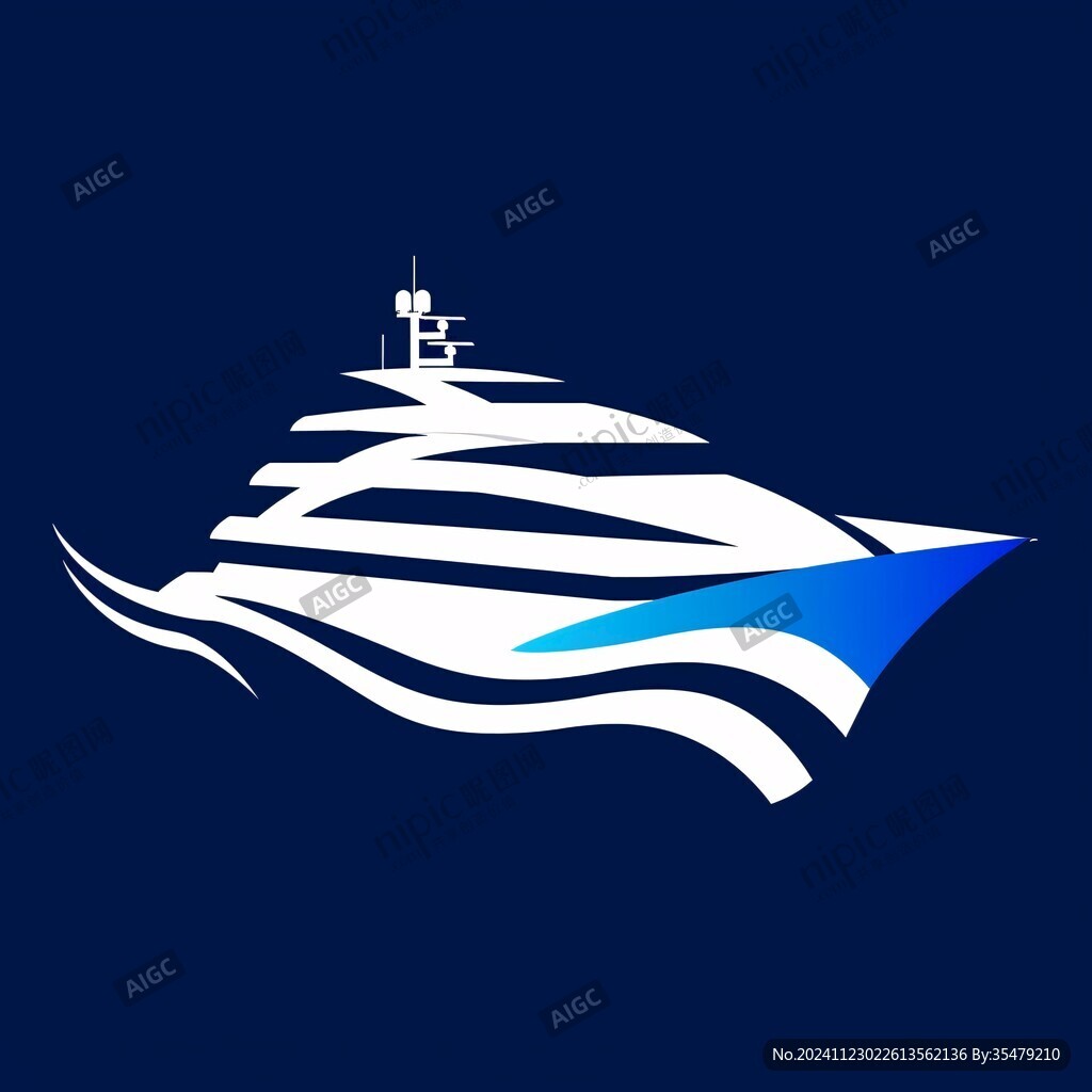 游艇設(shè)計logo