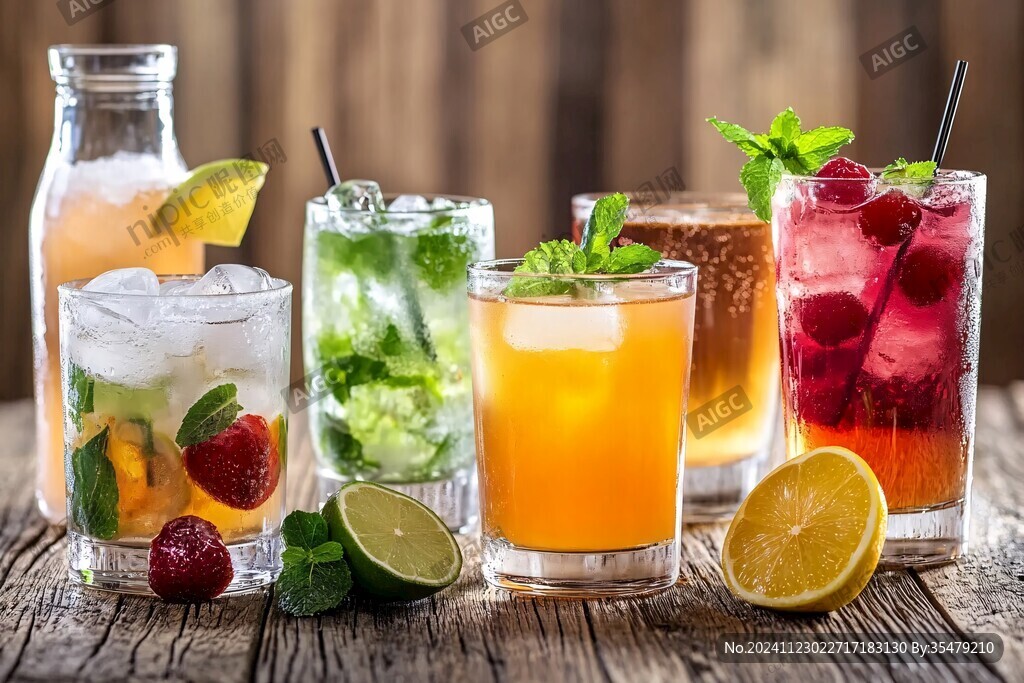 飲品組合圖