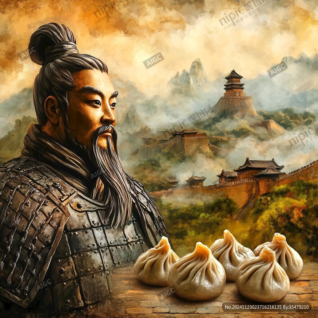 兵馬俑插畫