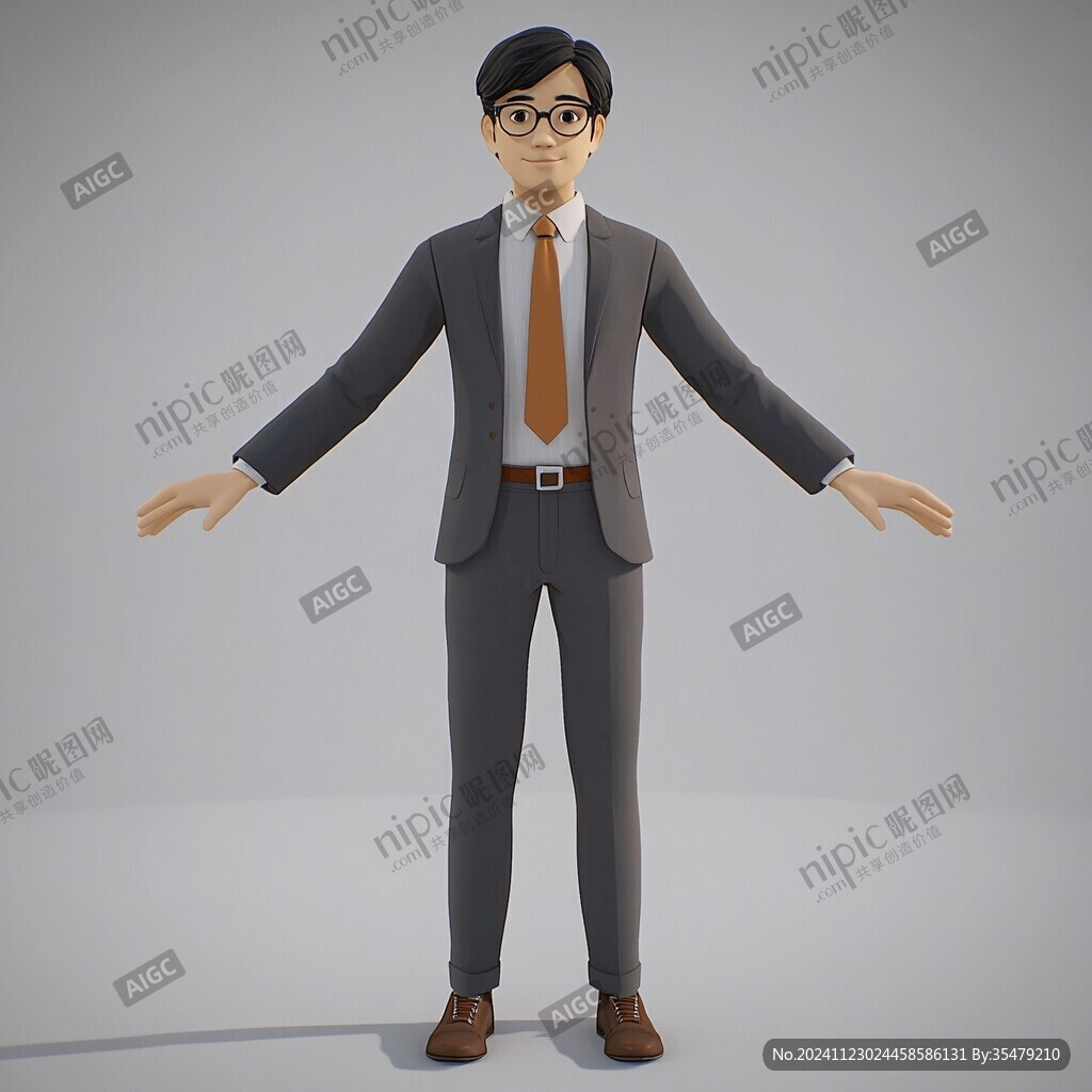 卡通人物模型