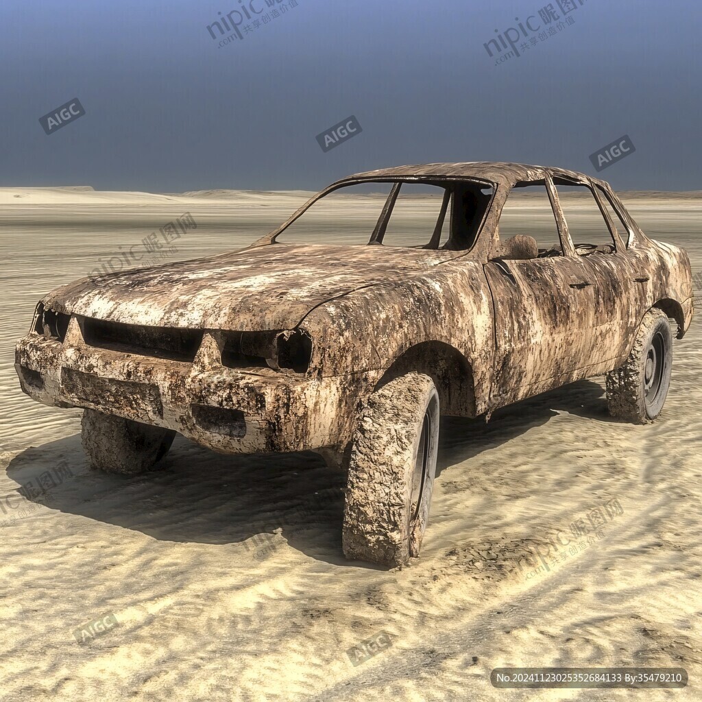 生銹的汽車(chē)
