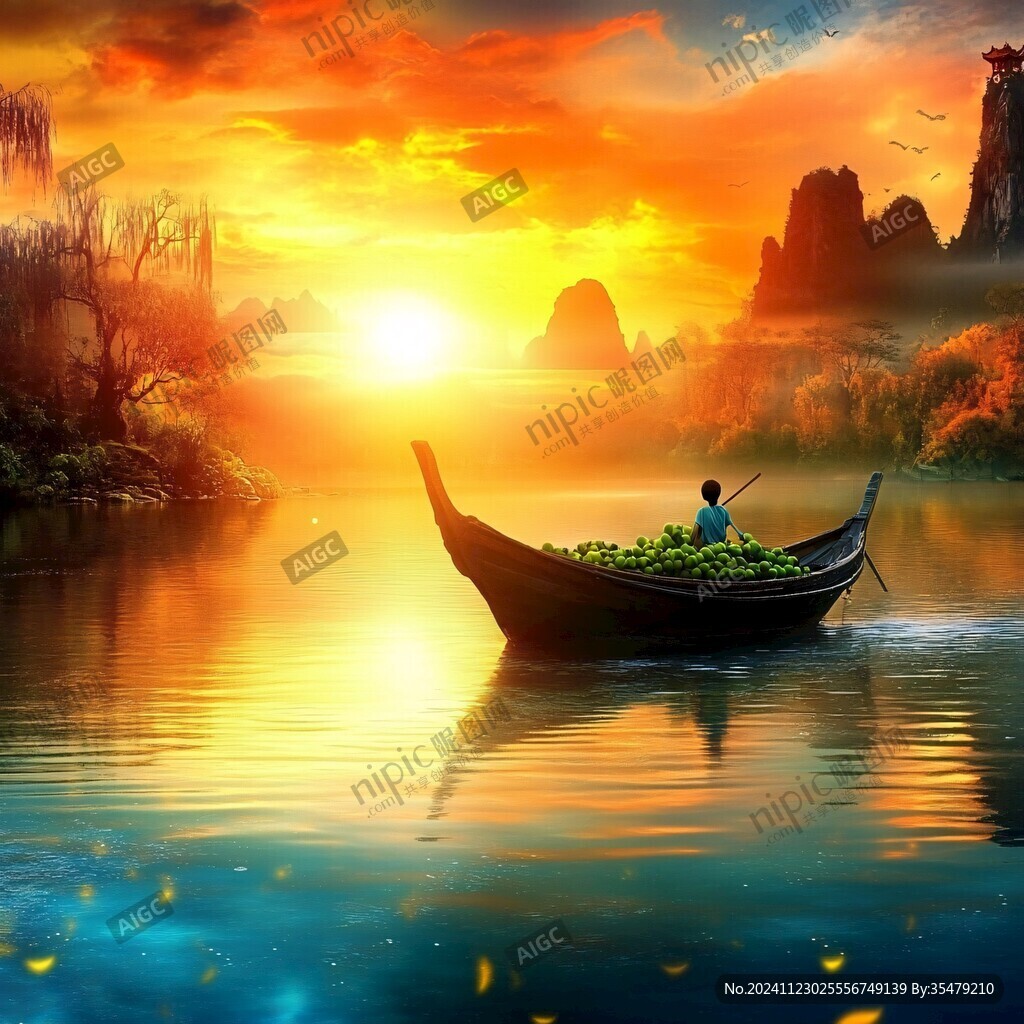 夢幻的小舟