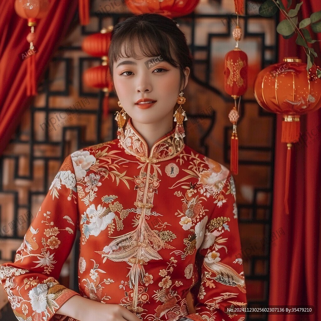 中式秀禾服