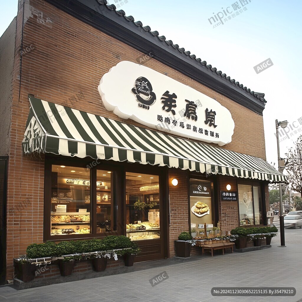 西點店門頭設計