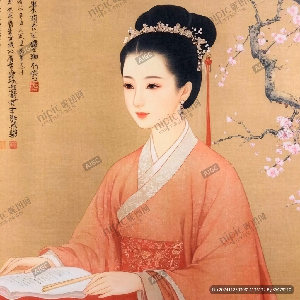工筆仕女