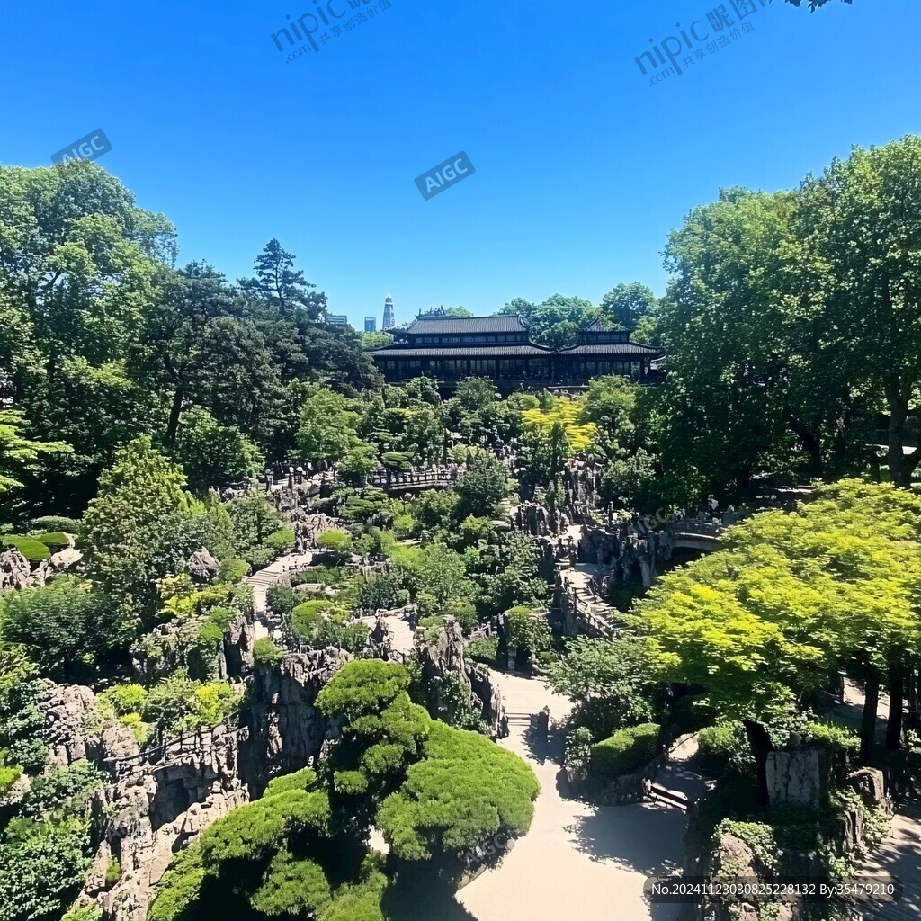 東庭園