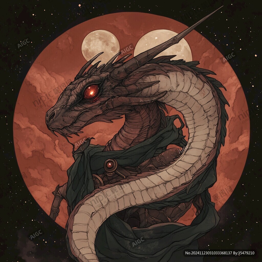 板繪龍