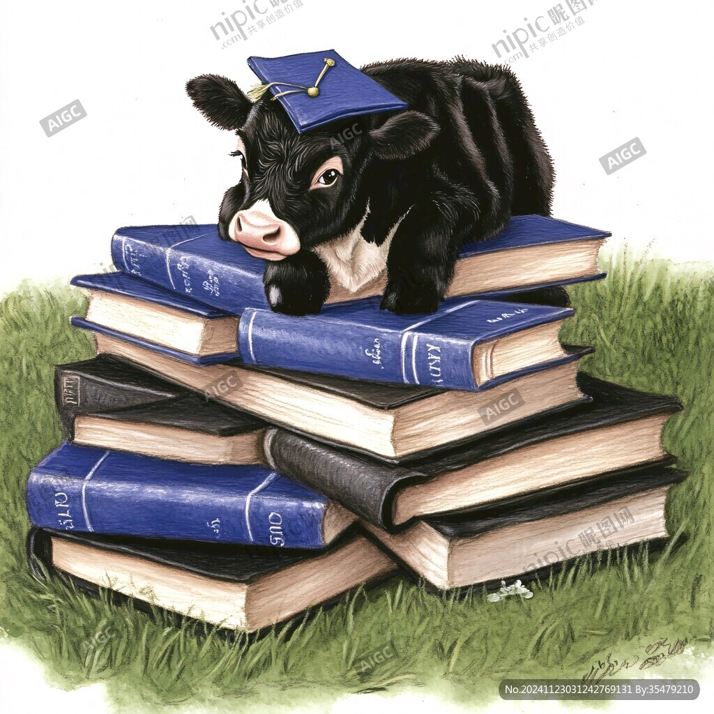 百科全書插畫
