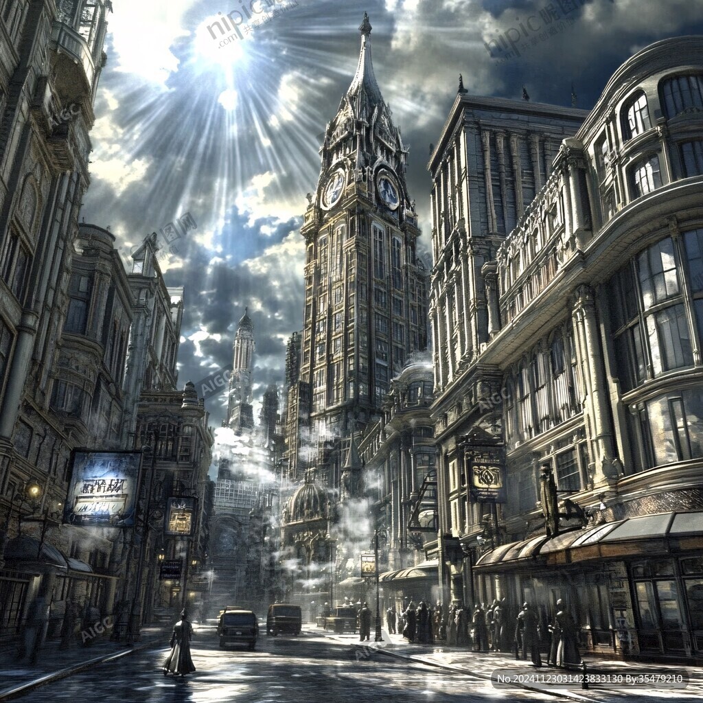 歐式小外人街景