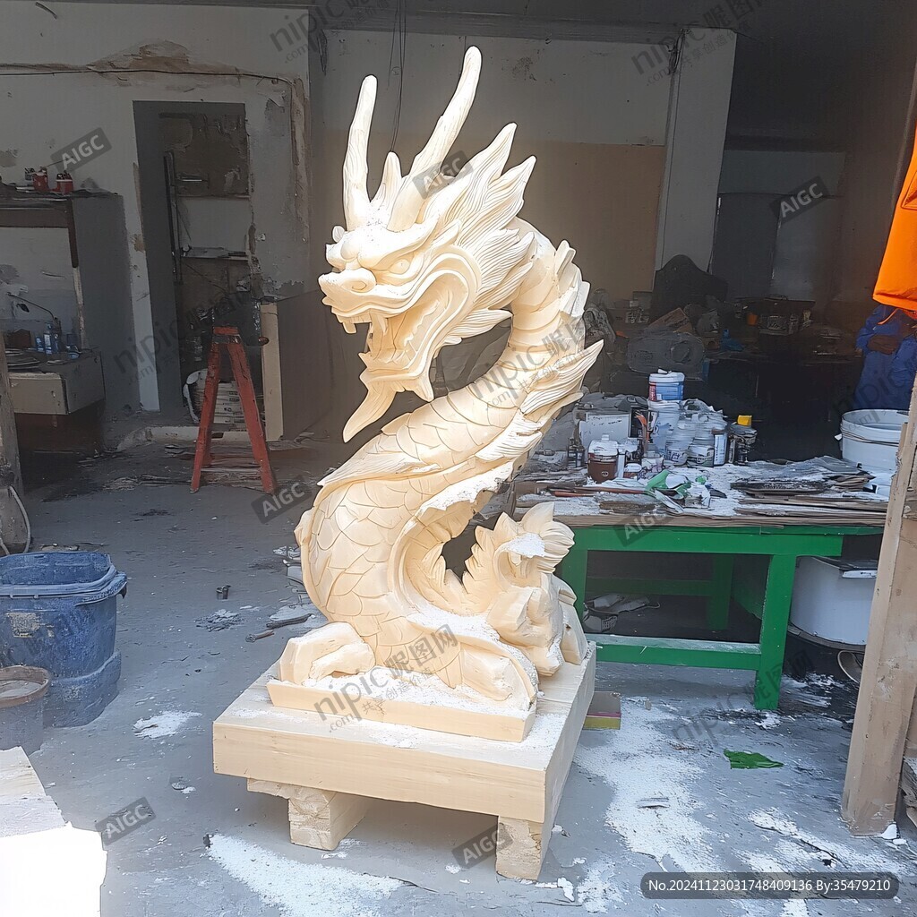 龍象牙雕刻