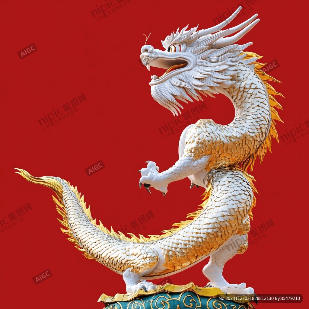龍年立體雕塑