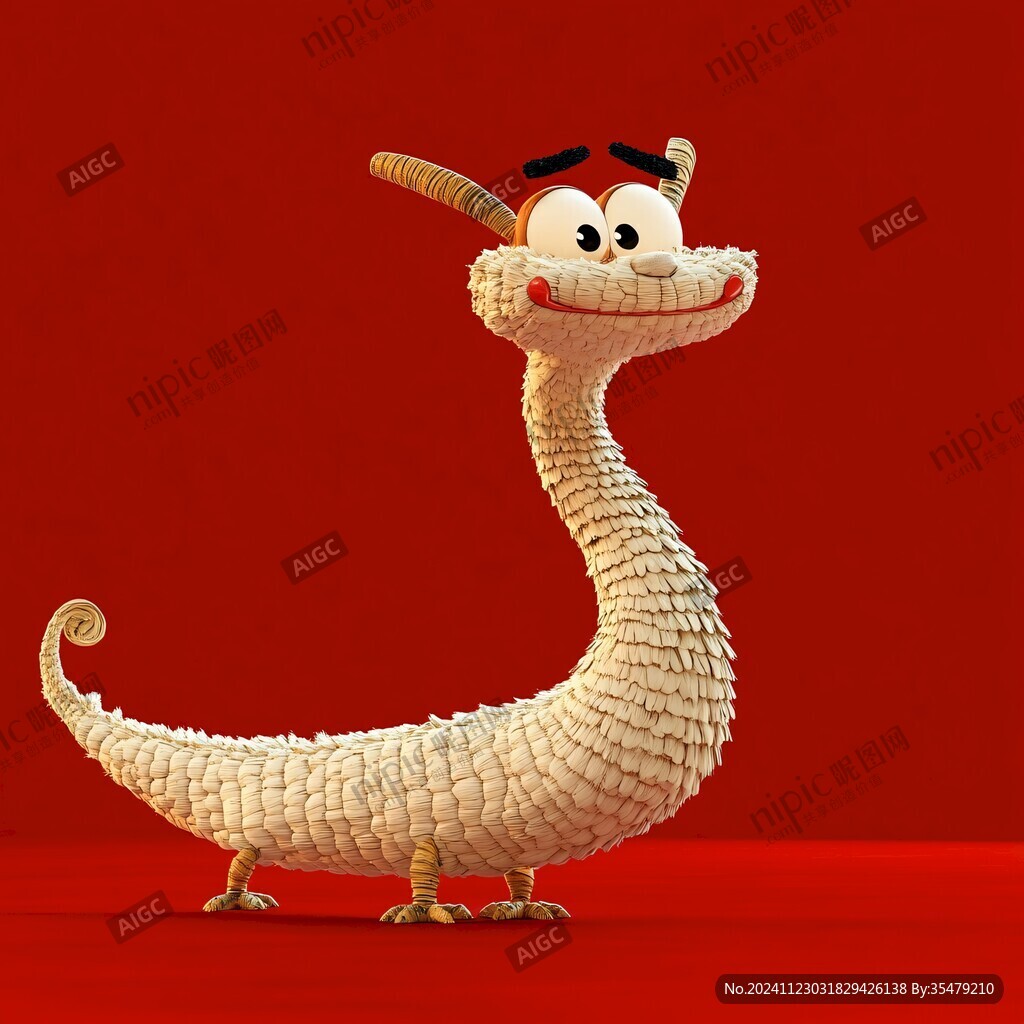 喜慶卡通龍