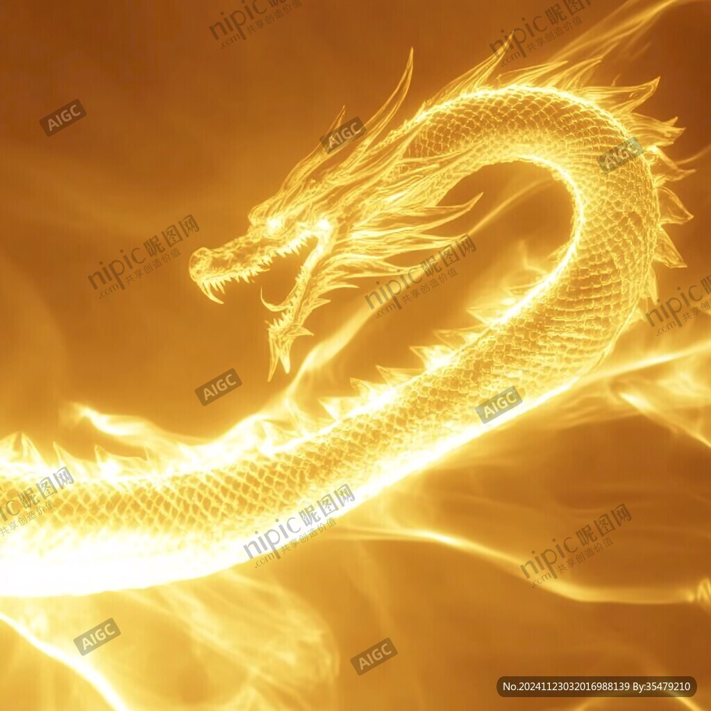 金色龍紋金龍蒼龍青龍