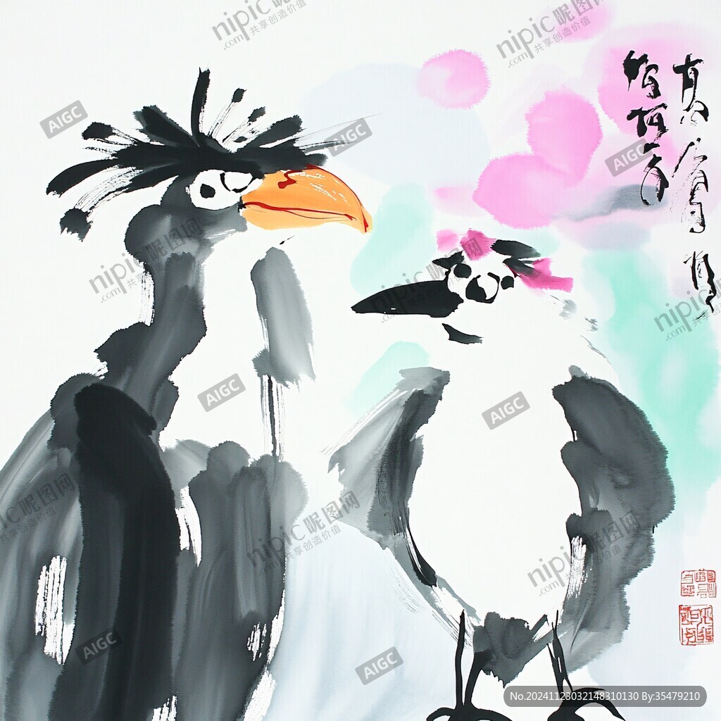 大寫意意境畫