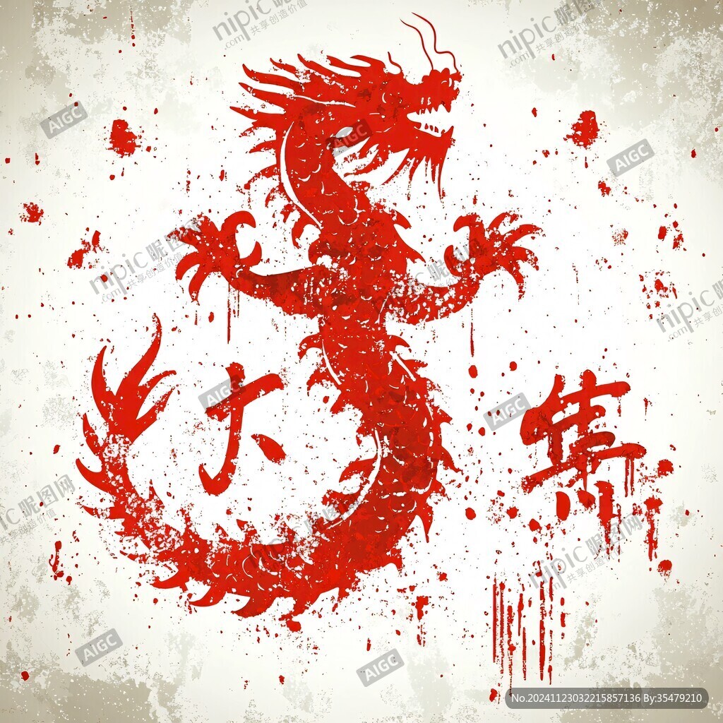 龍字背景圖