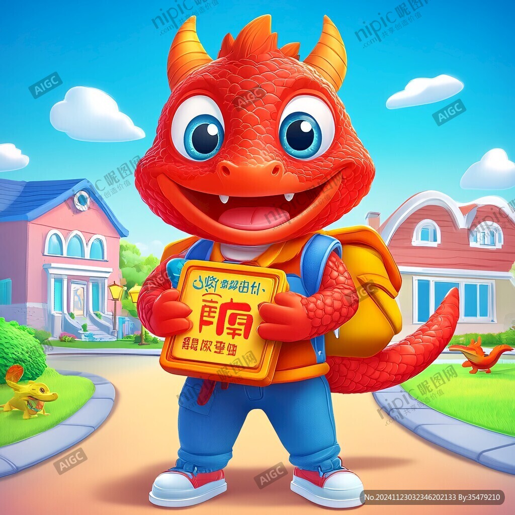卡通龍ip形象