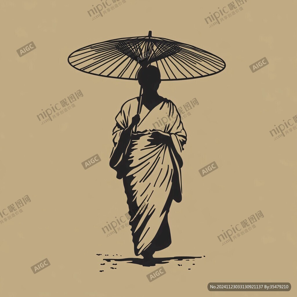 行走的尼姑