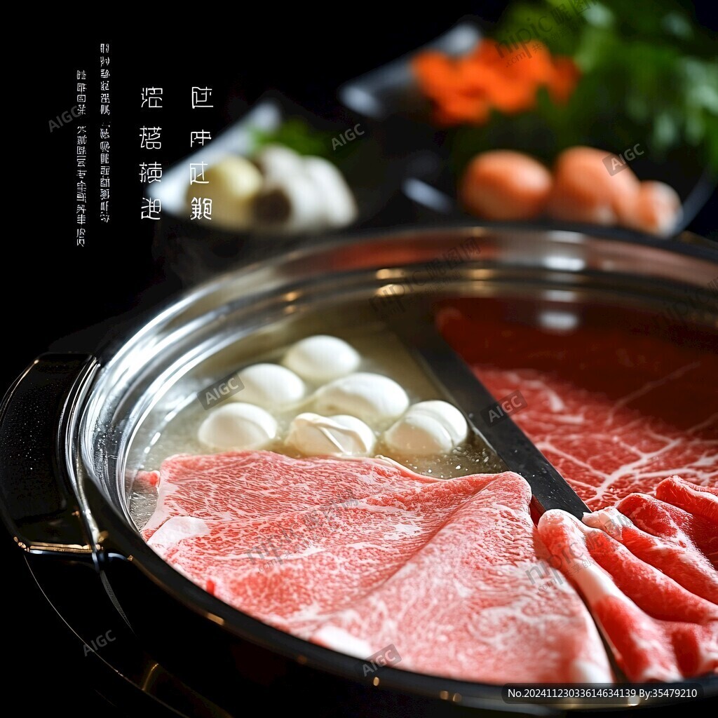 松茸柴魚雪花牛肉火鍋