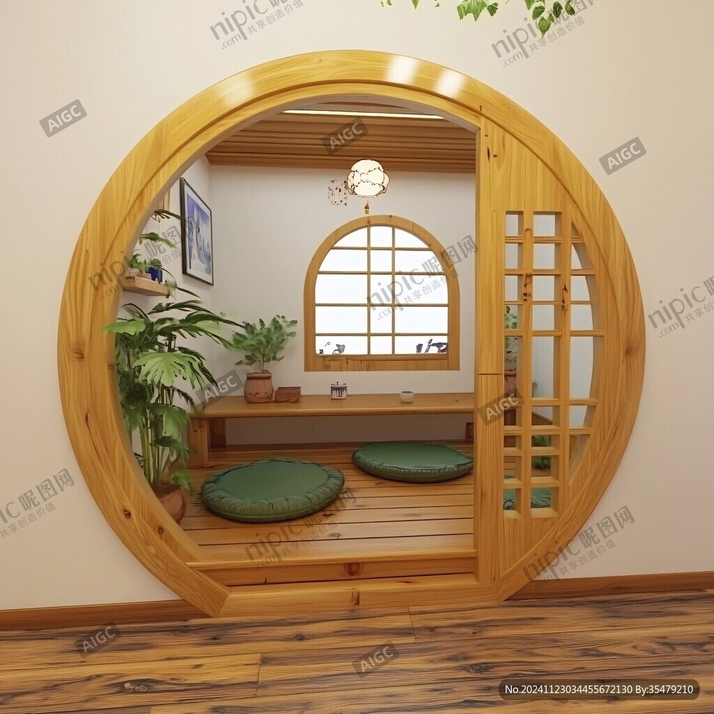 日式風(fēng)格門框