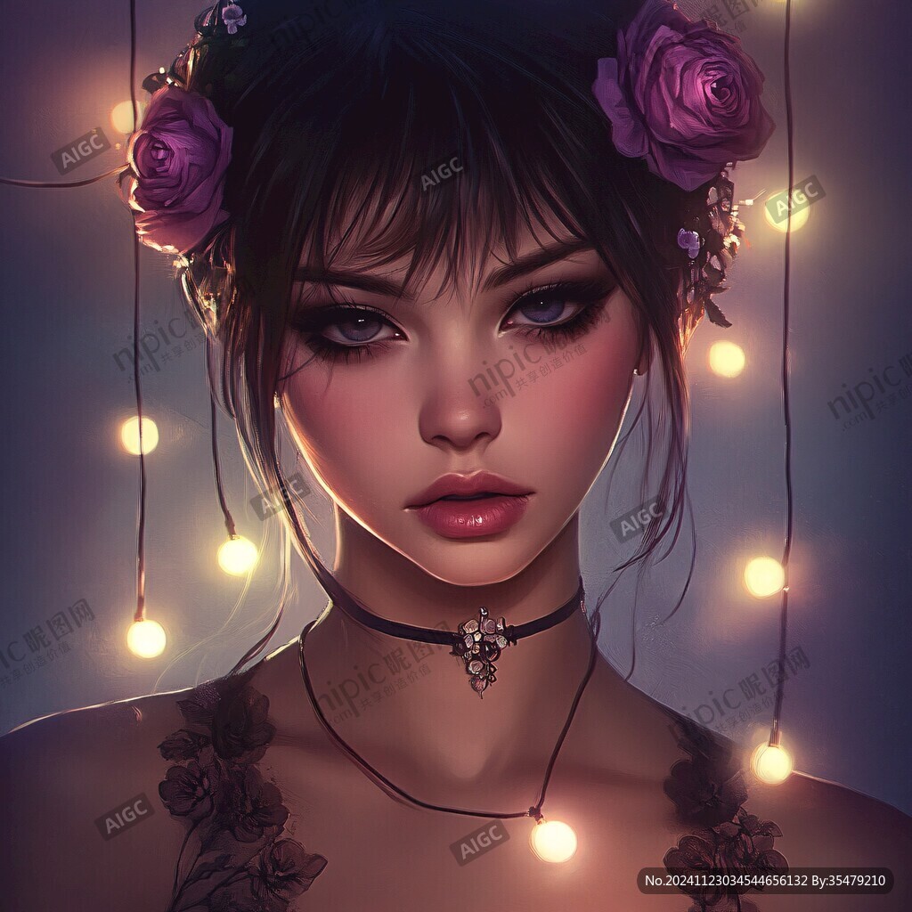 寫實人物插畫