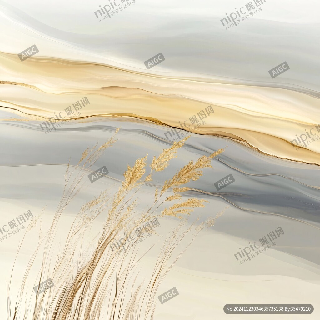 小麥產品插畫