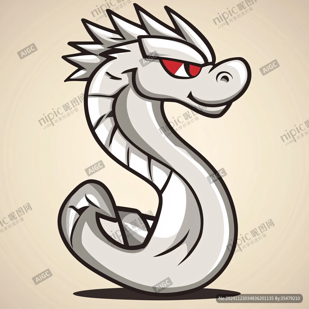 微信移動(dòng)端卡通龍素材