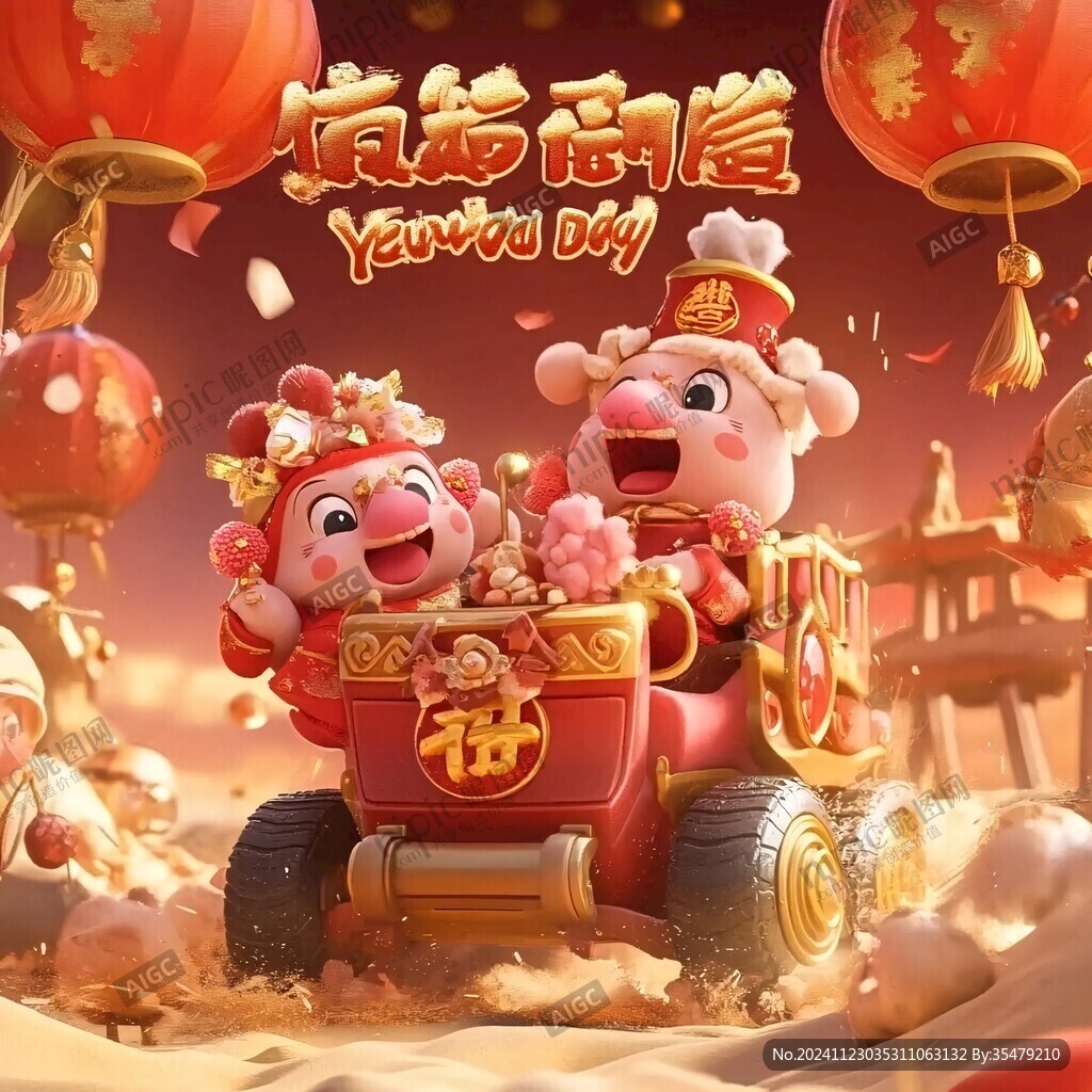 3d春節