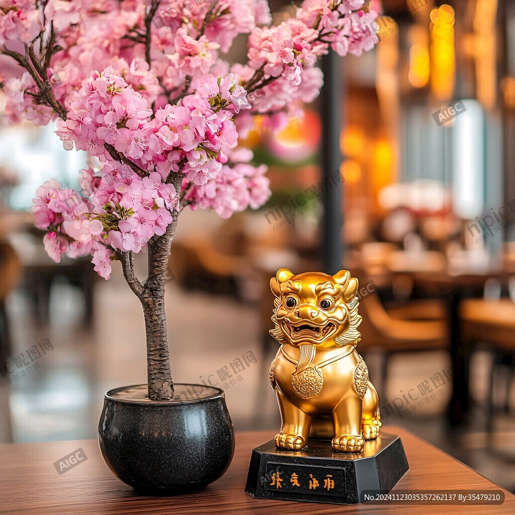 招客擺件