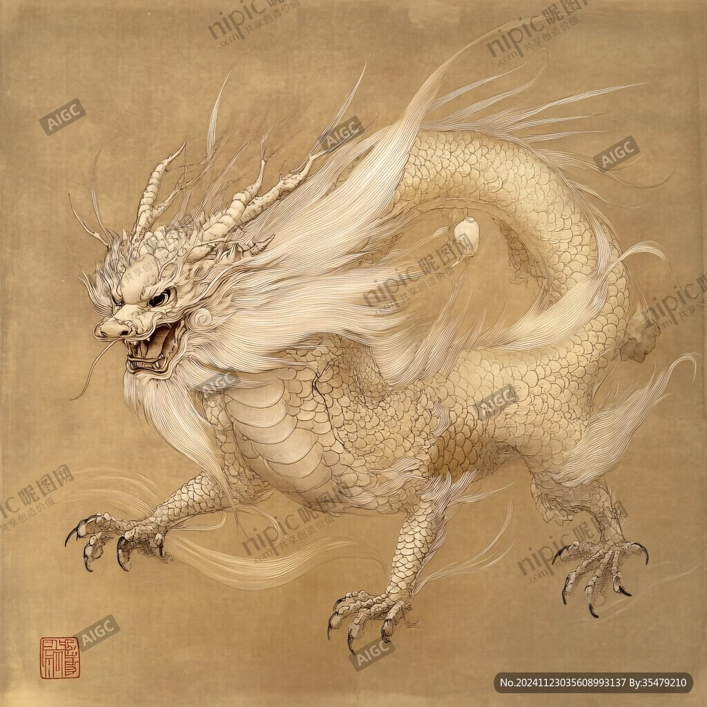 插畫龍年插畫