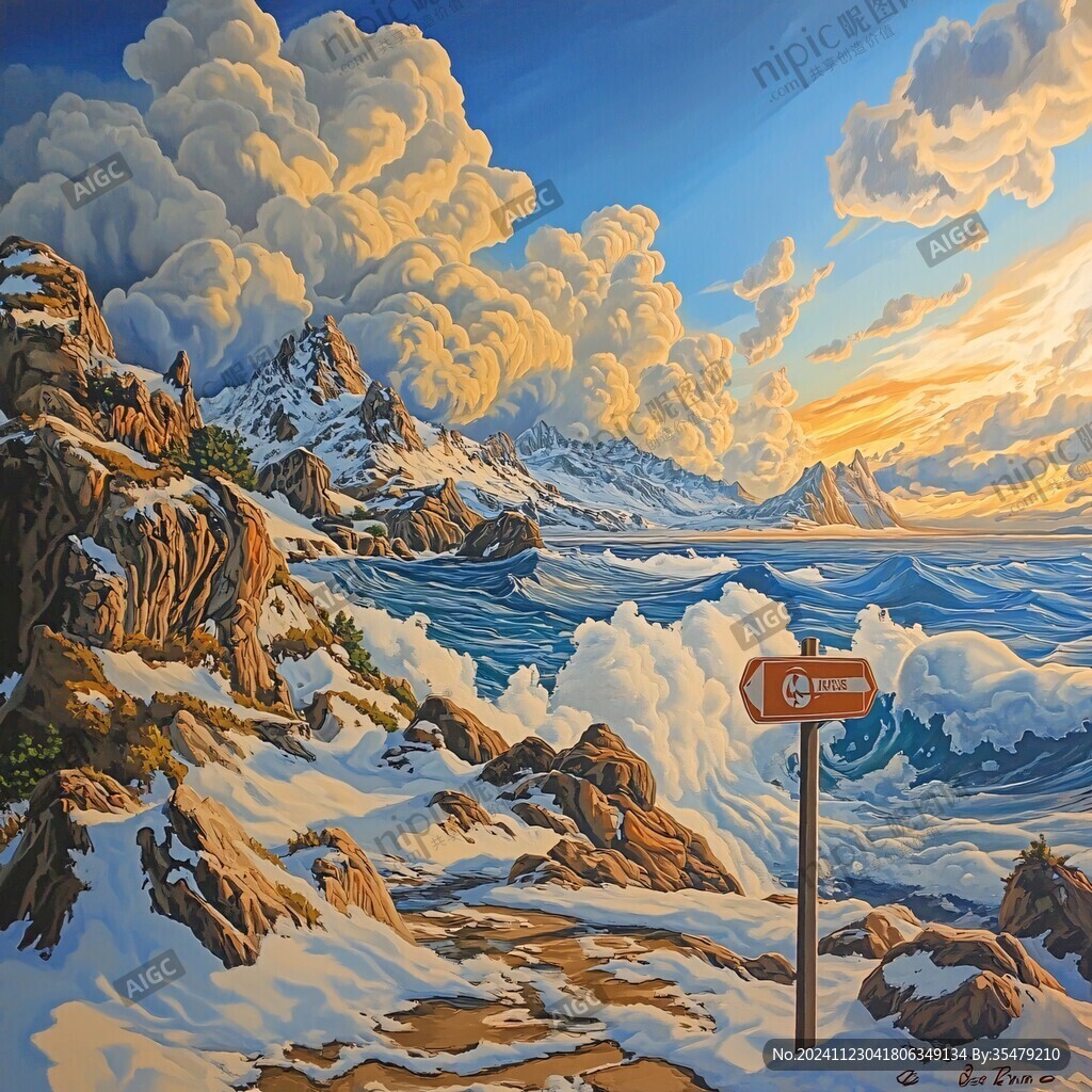 立體畫展海景立體畫