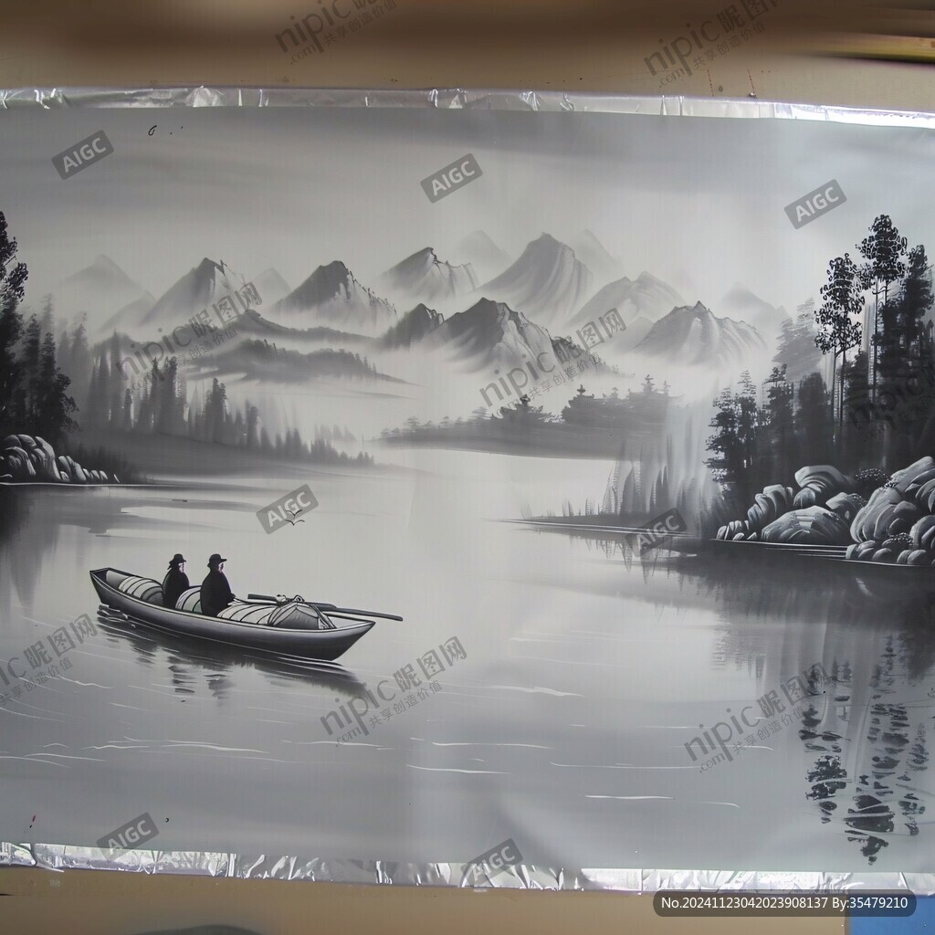 浮雕冰晶畫