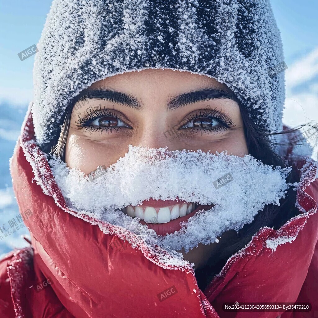 雪地戶外造型