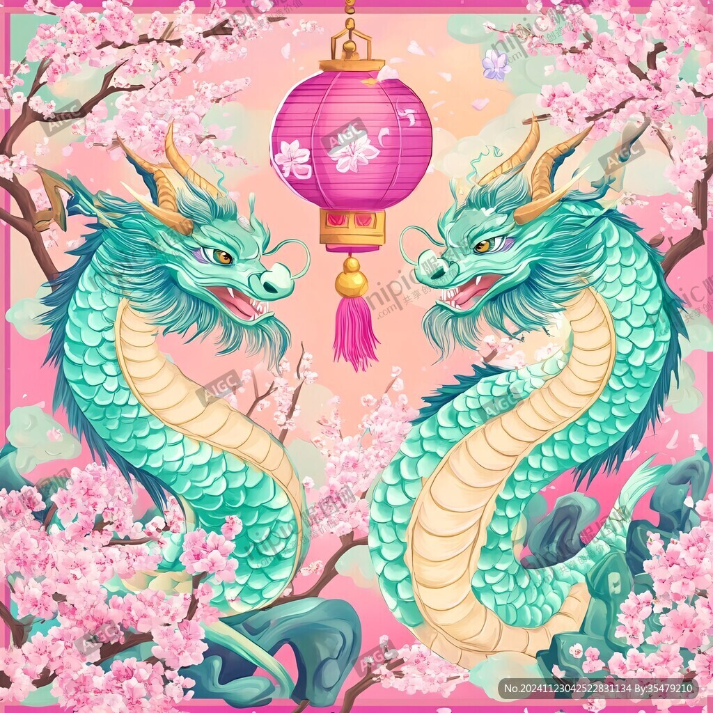 雙龍賀春