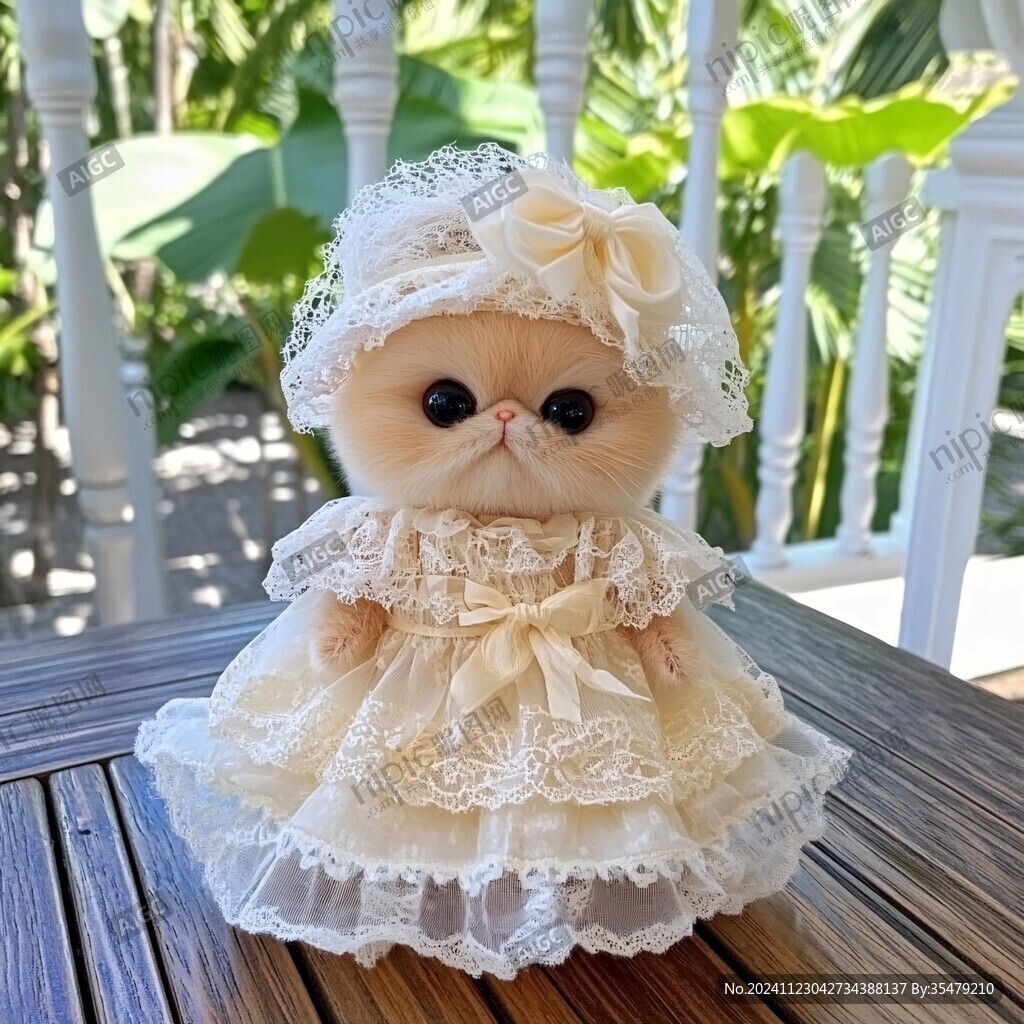 迷你婚紗娃娃