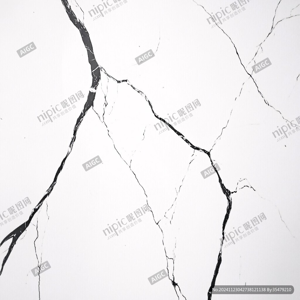 裂紋黑白大理石紋