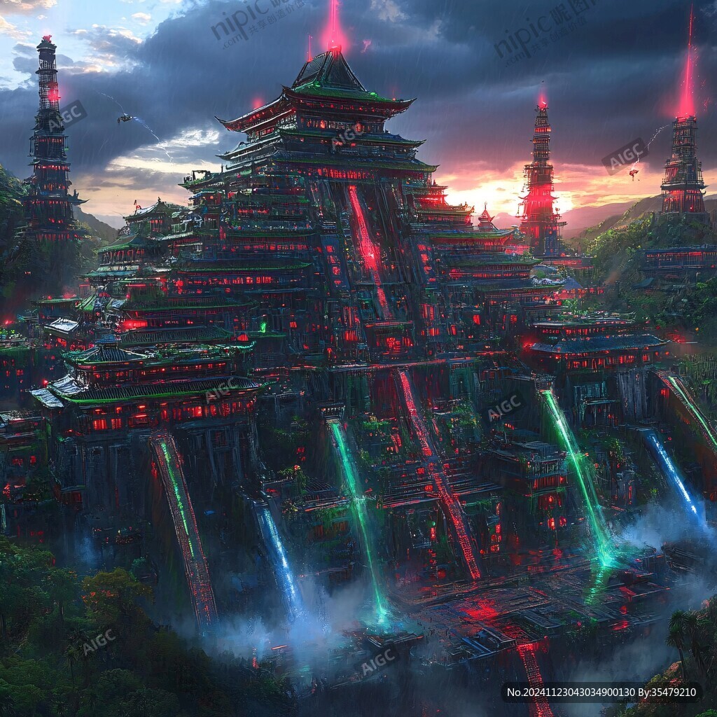 古風(fēng)仙境天上宮闕