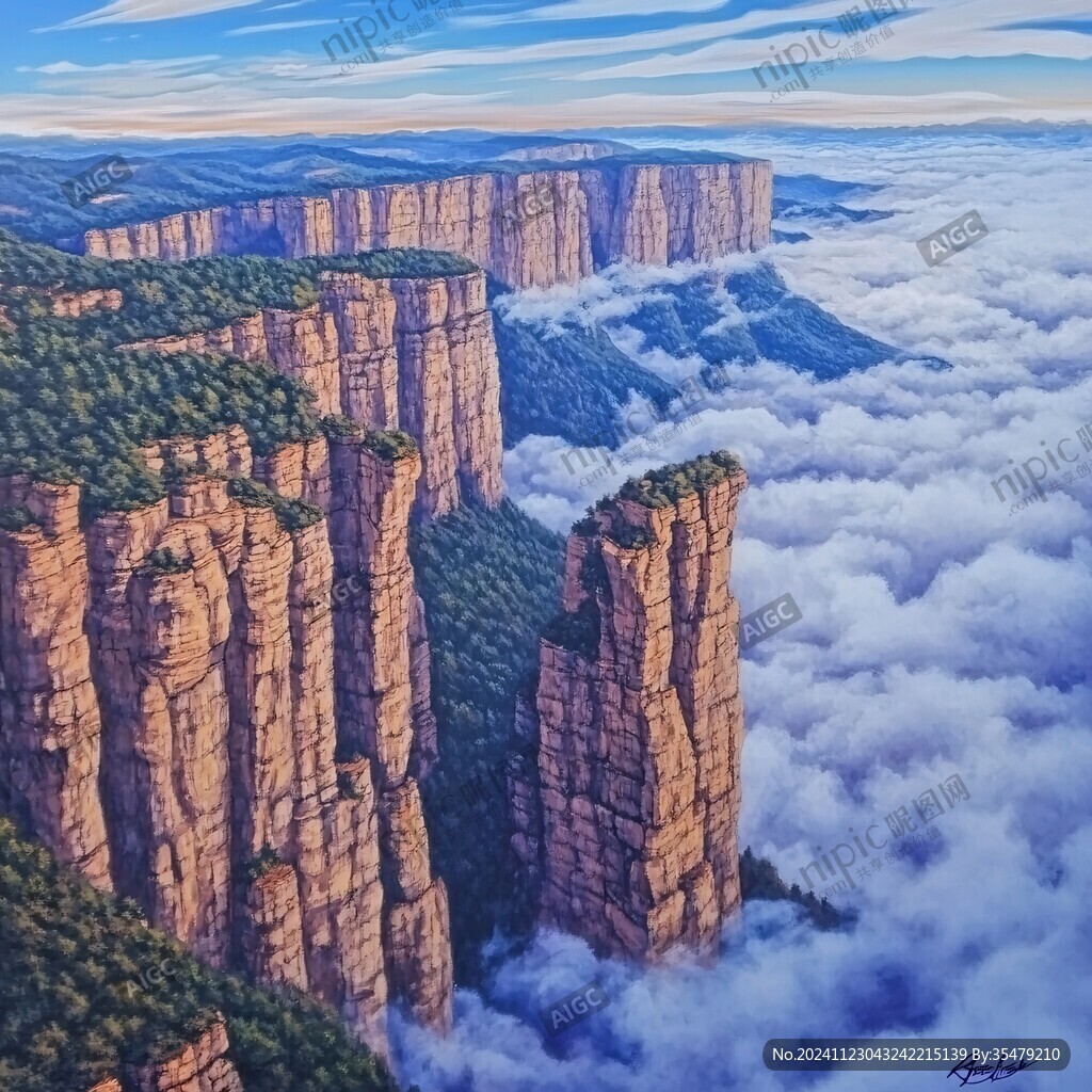 太行山裝飾畫