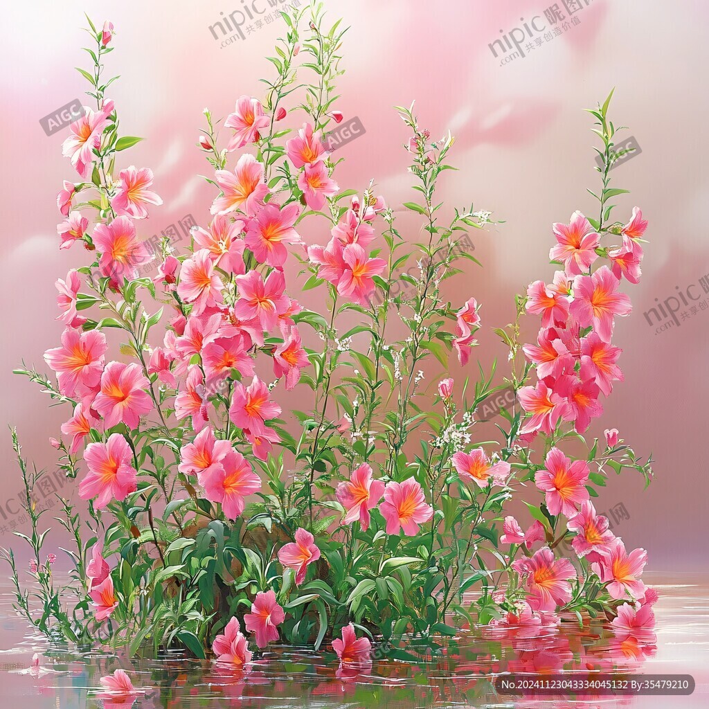 水中鳳仙花