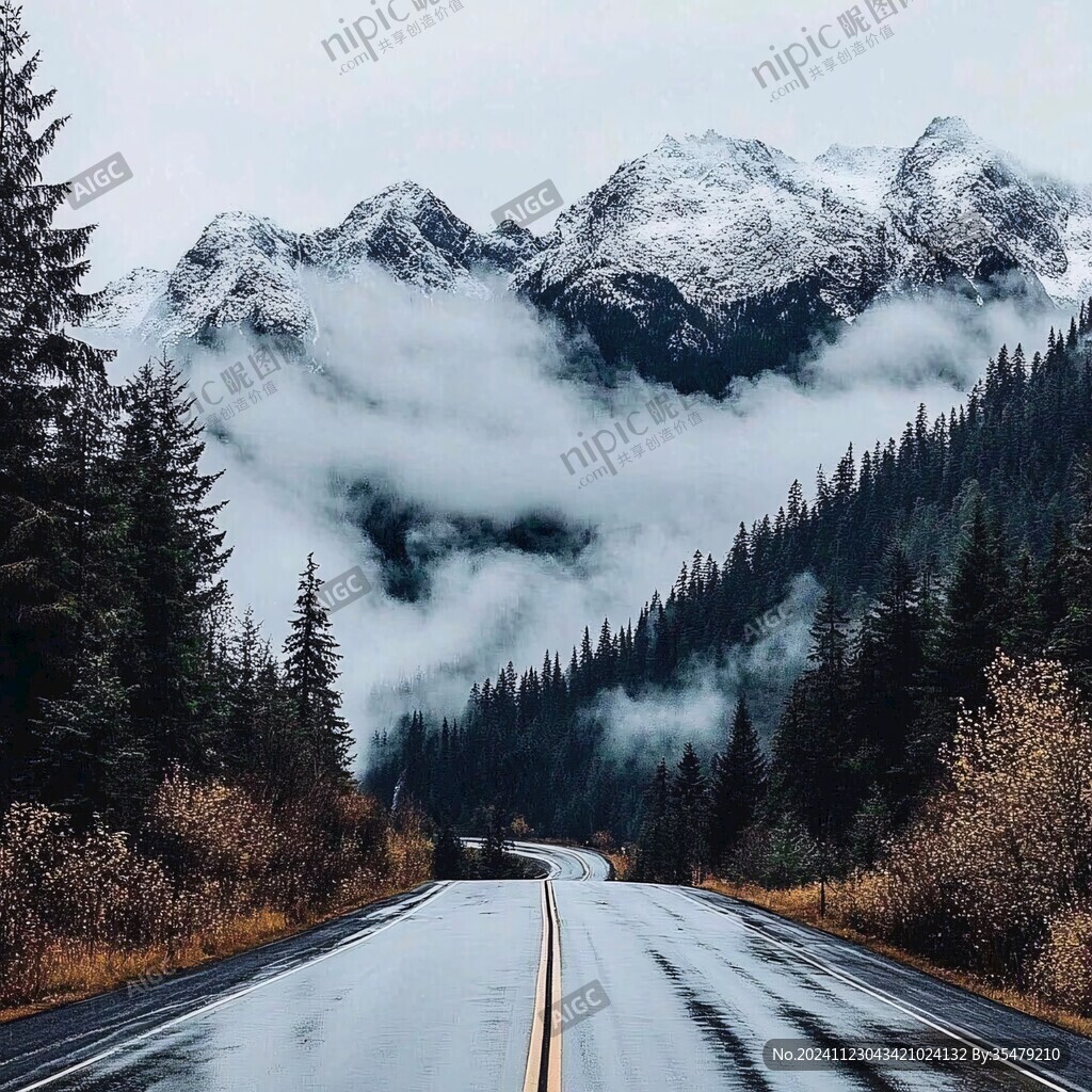 意境高山道路