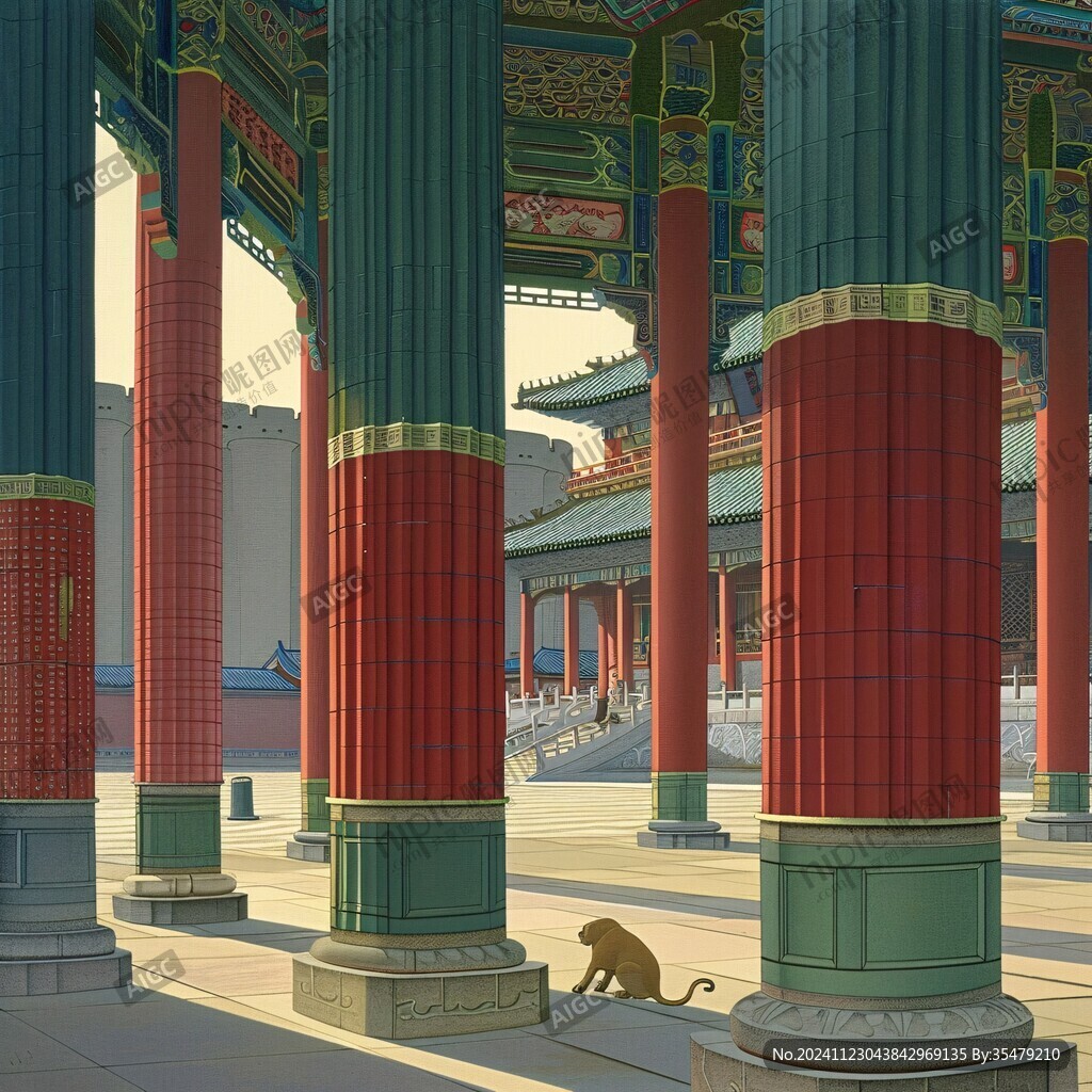 神武門插畫
