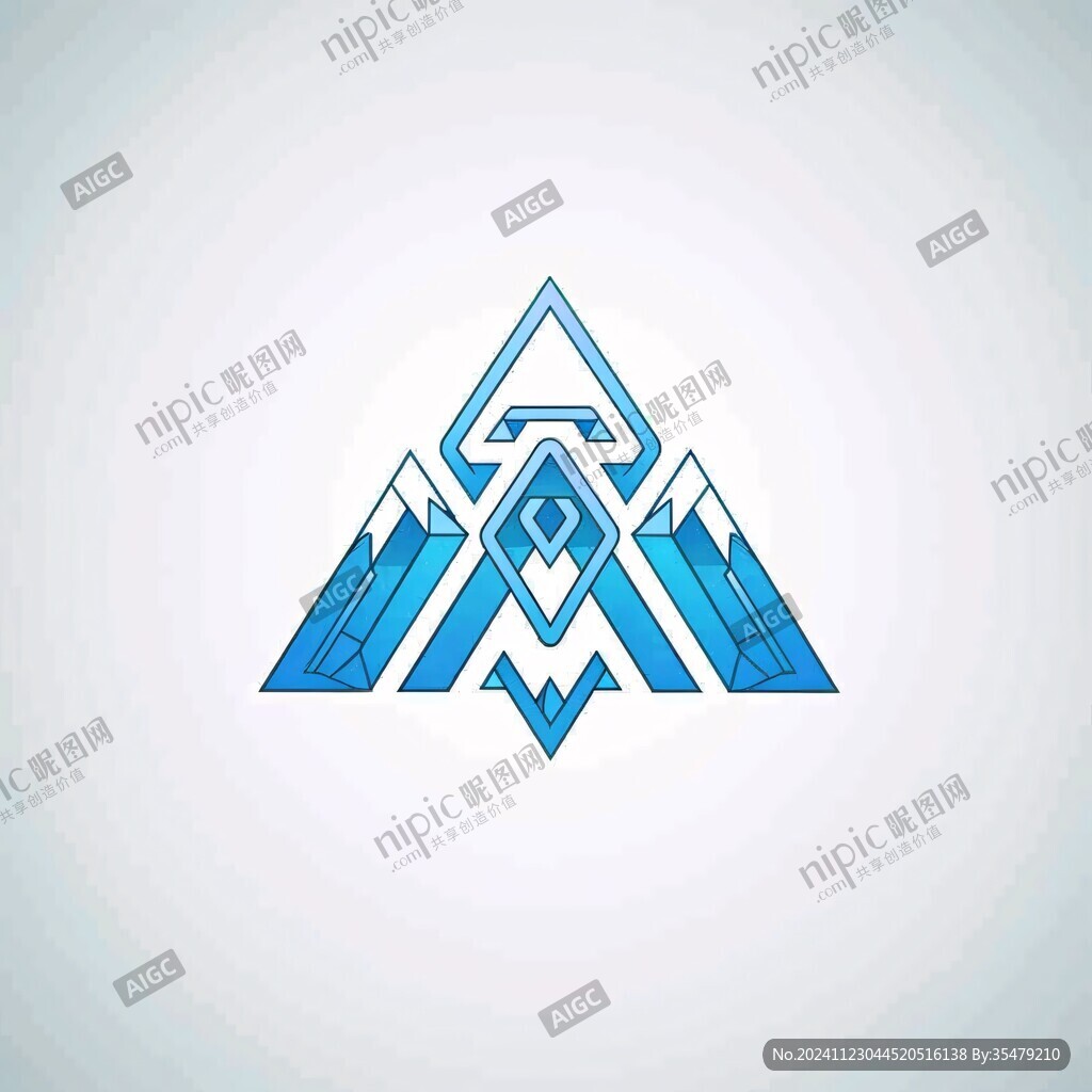 冰山logo設計
