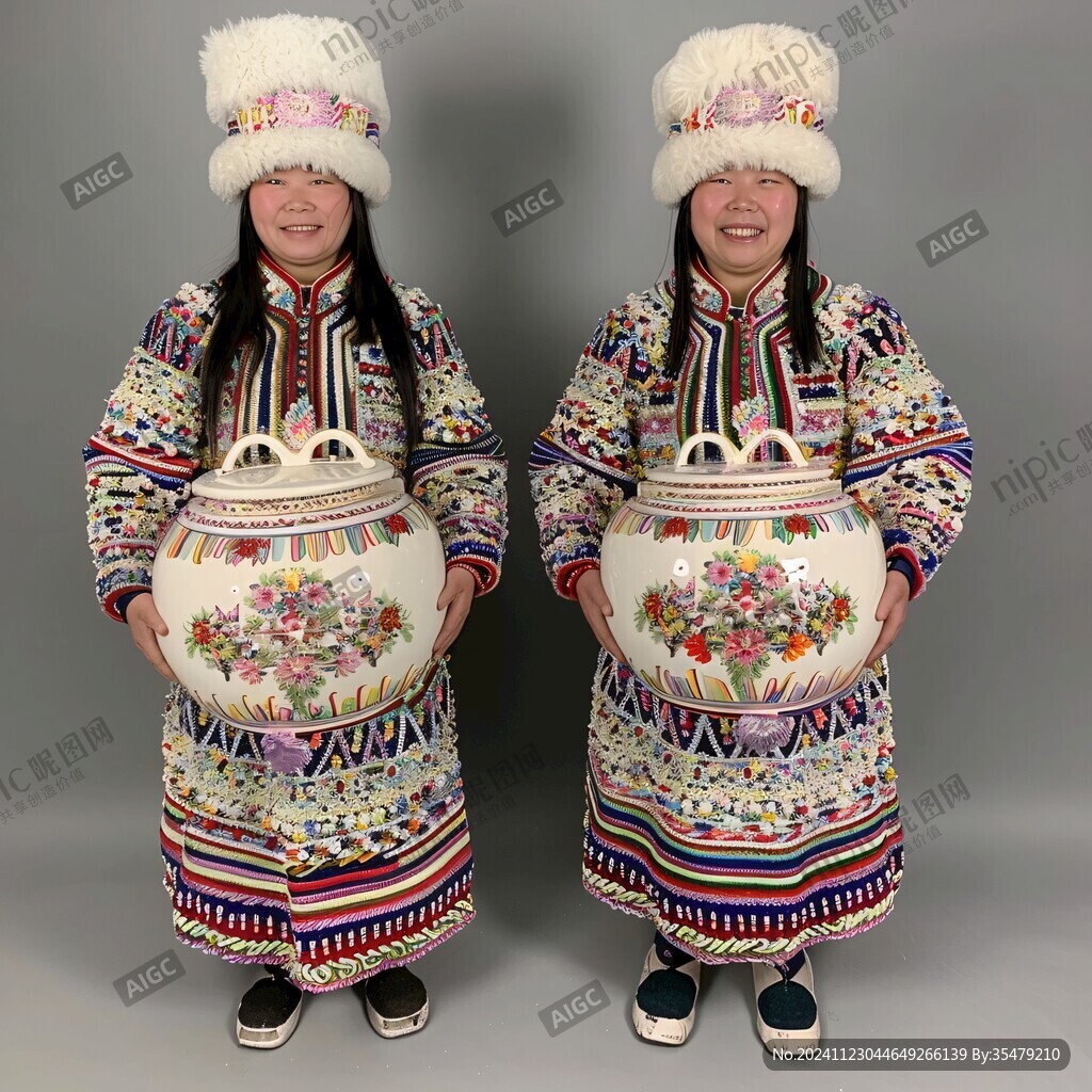 鄂溫克族男孩女孩