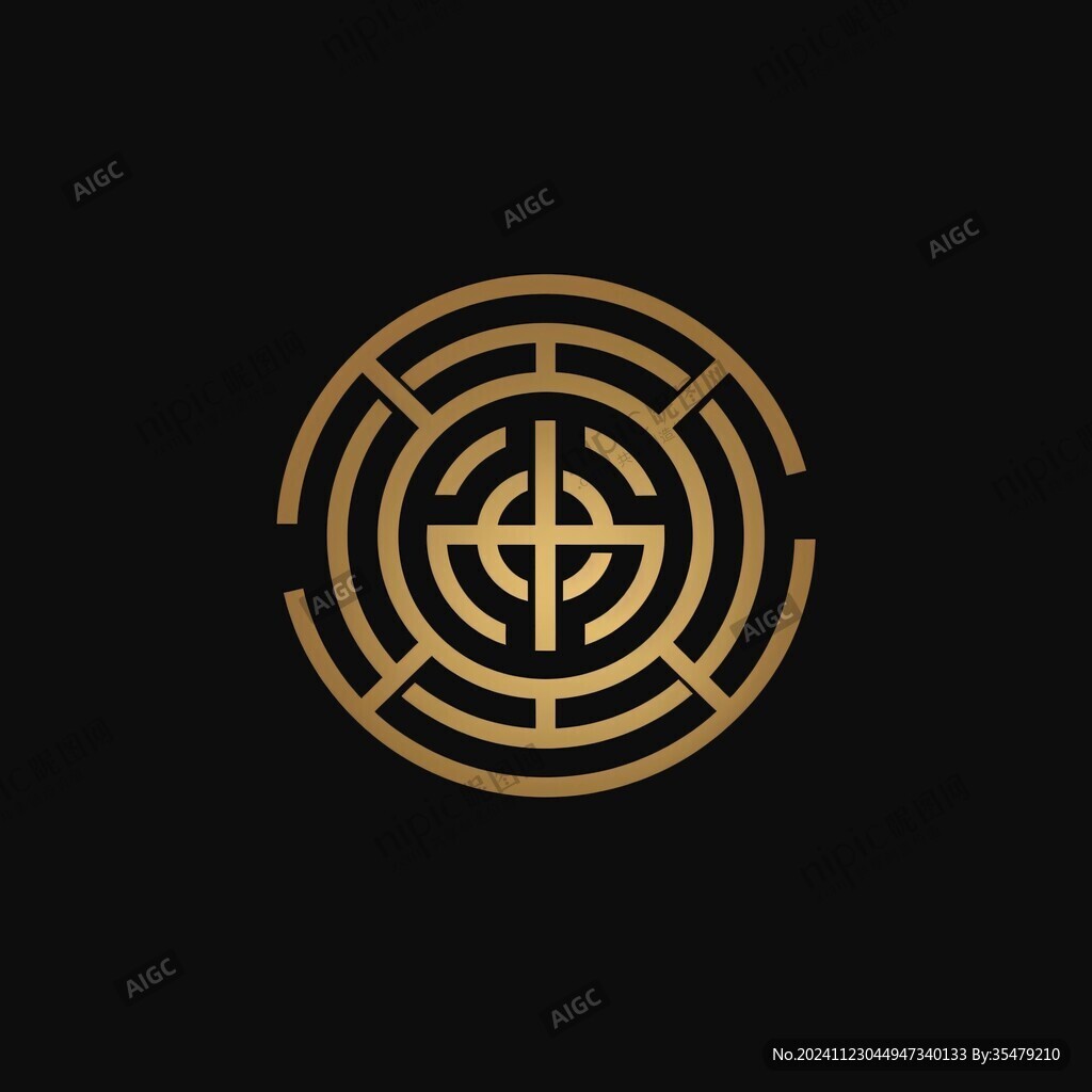 簡(jiǎn)約回紋標(biāo)志