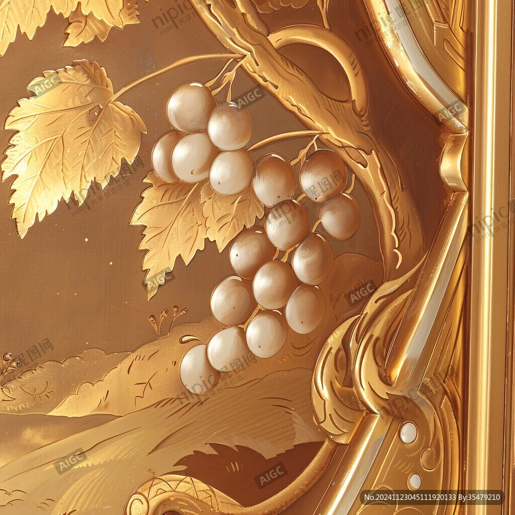 藍(lán)寶石葡萄包裝插畫