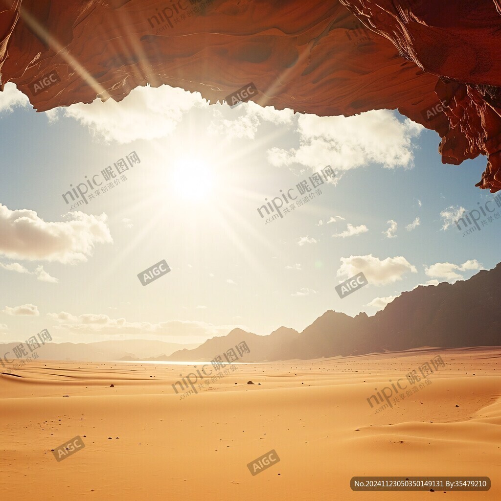 大漠自然風景