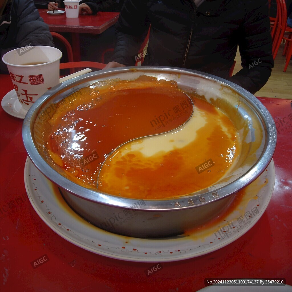 豆花沾水油碟