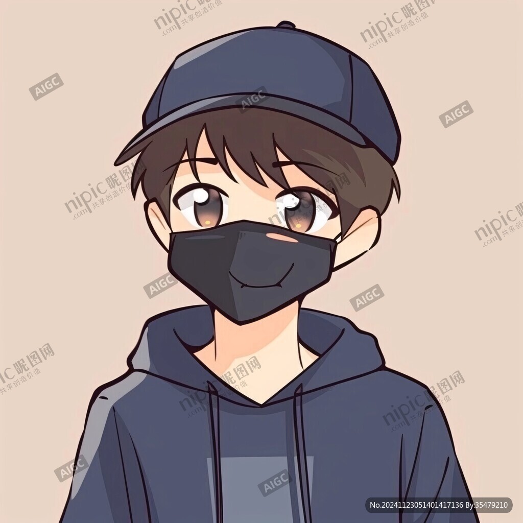戴口罩男生女生