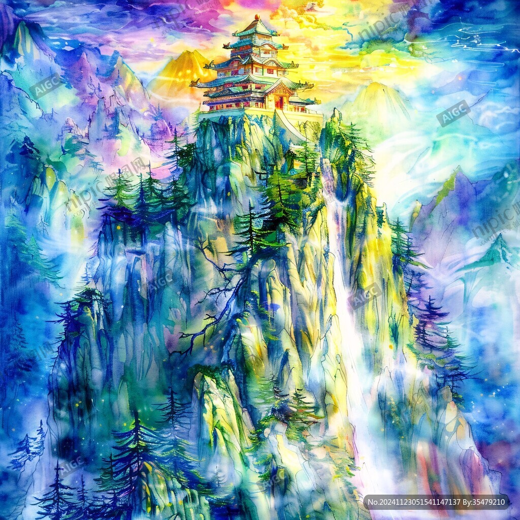 仙界立體畫
