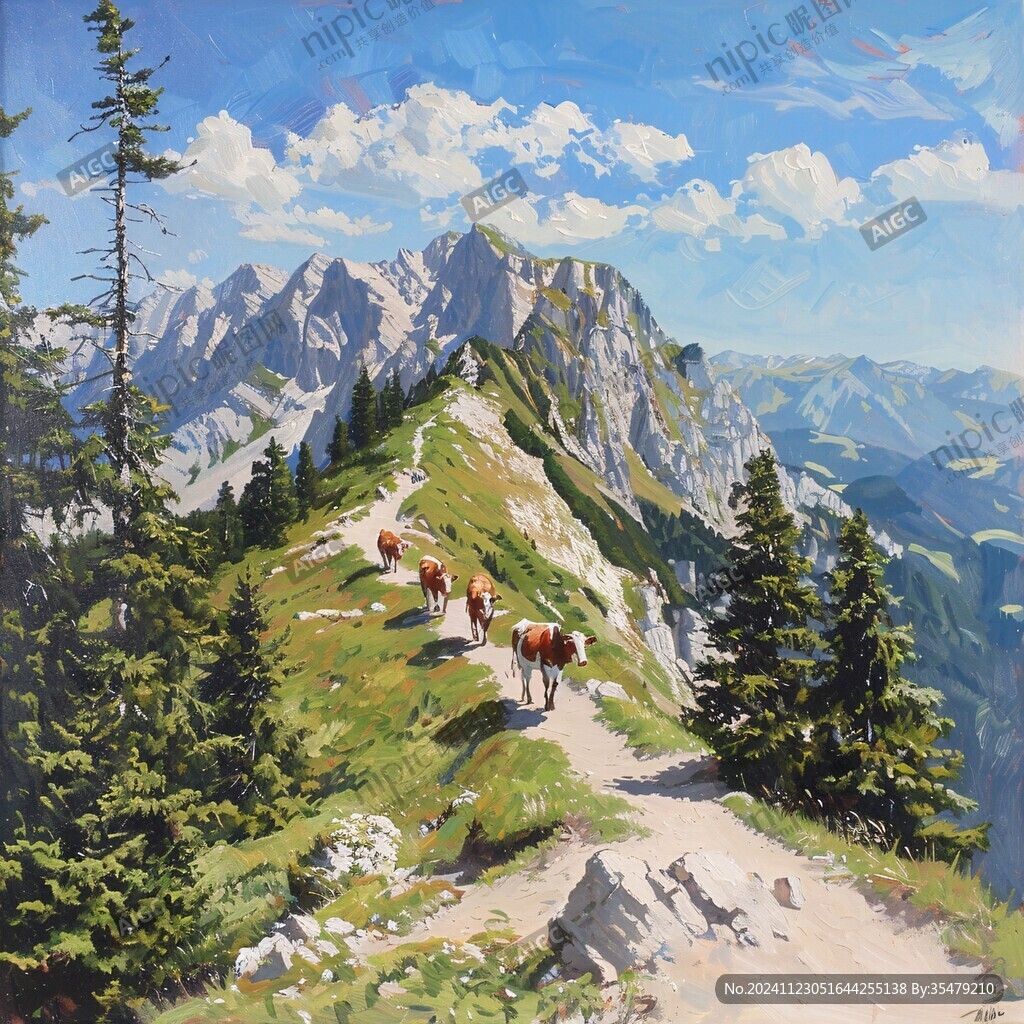 山油畫